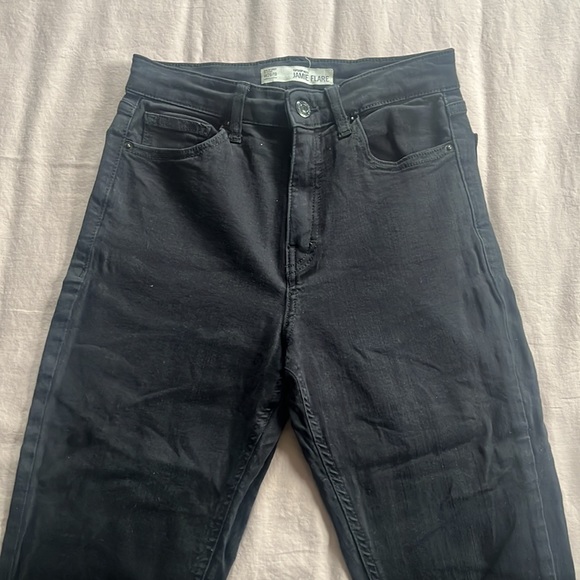 TOPSHOP MOTO Jamie Flare Jeans - Picture 8 of 9